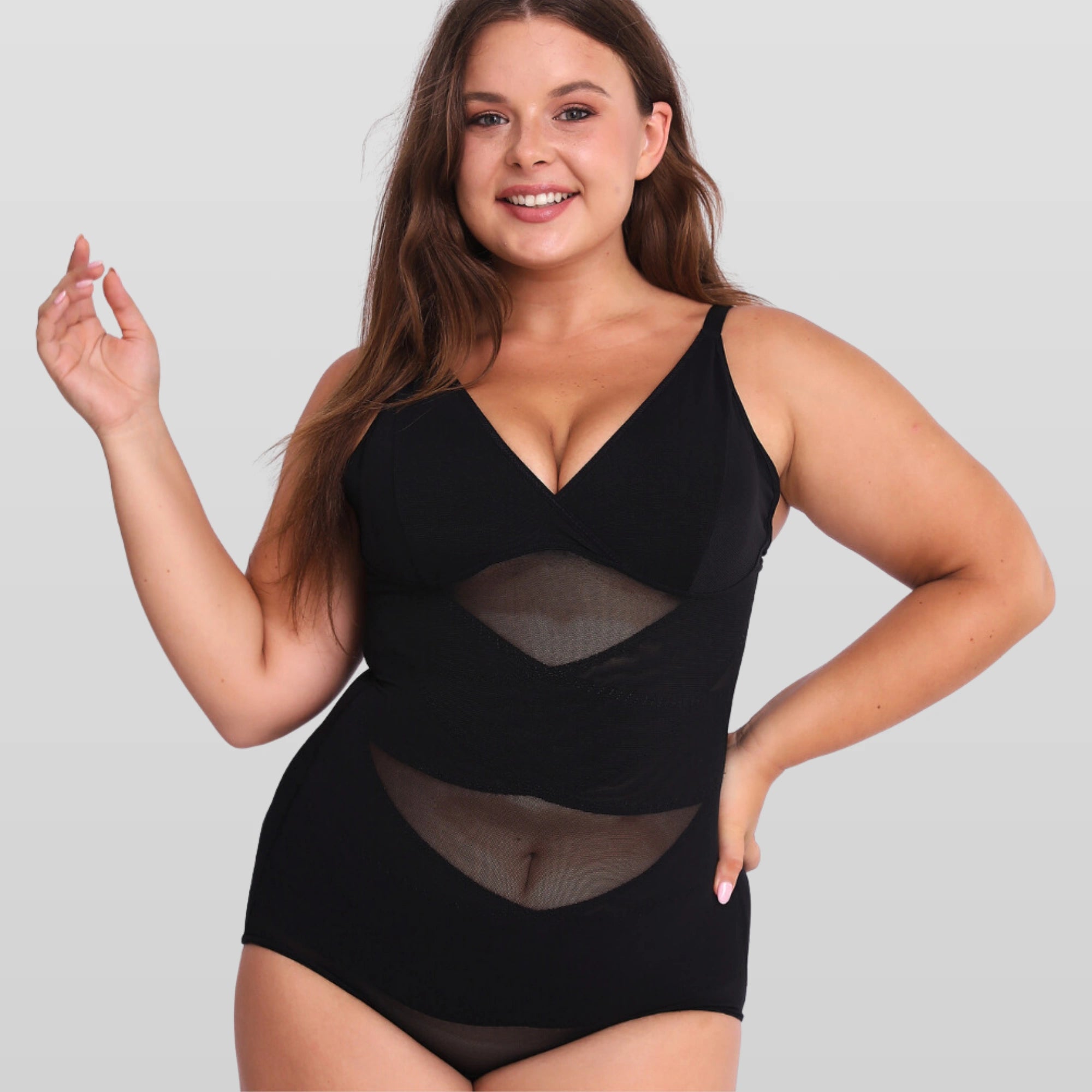 CrossOver Mesh Full Bodysuit