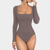 Sculpting Long Sleeve Bodysuits - Luxmery