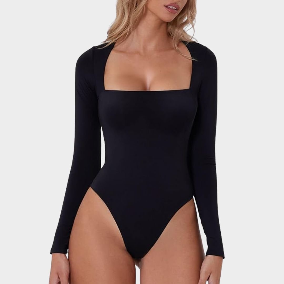 Sculpting Long Sleeve Bodysuits - Luxmery